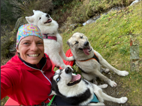Huskytrekking in der Göscheneralp